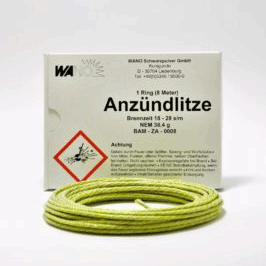 Anzündlitze gelb