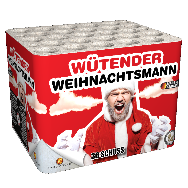 Wütender Weihnachtsmann