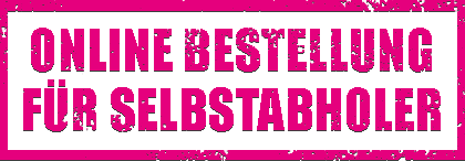 Online Bestellung für Selbstabholer